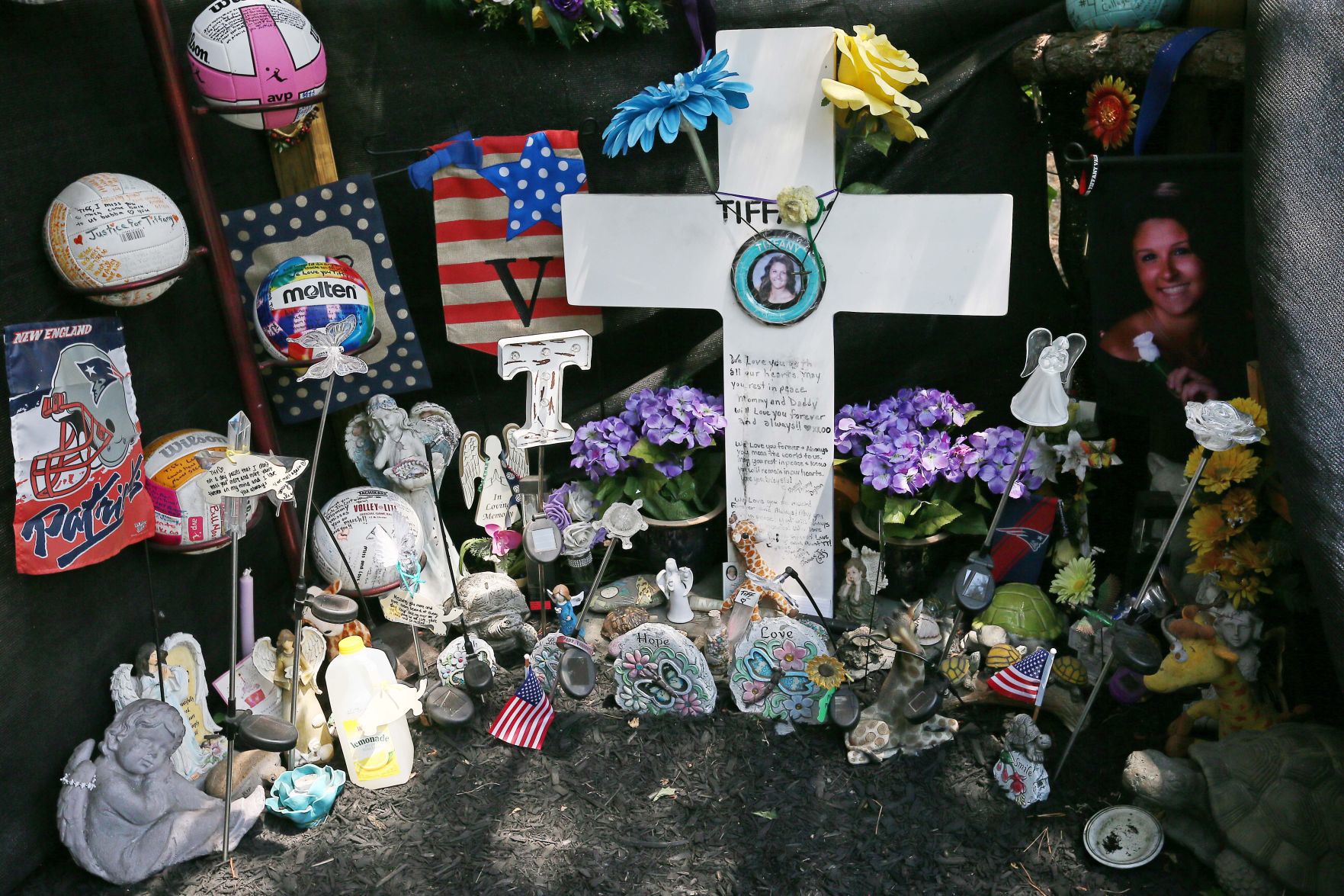 A shrine for Tiffany Valiante